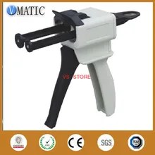 Клей смешивающий диспенсер Шпаклевка монтажный пистолет Ab Клей 50 мл/cc радио 1:1 1:2