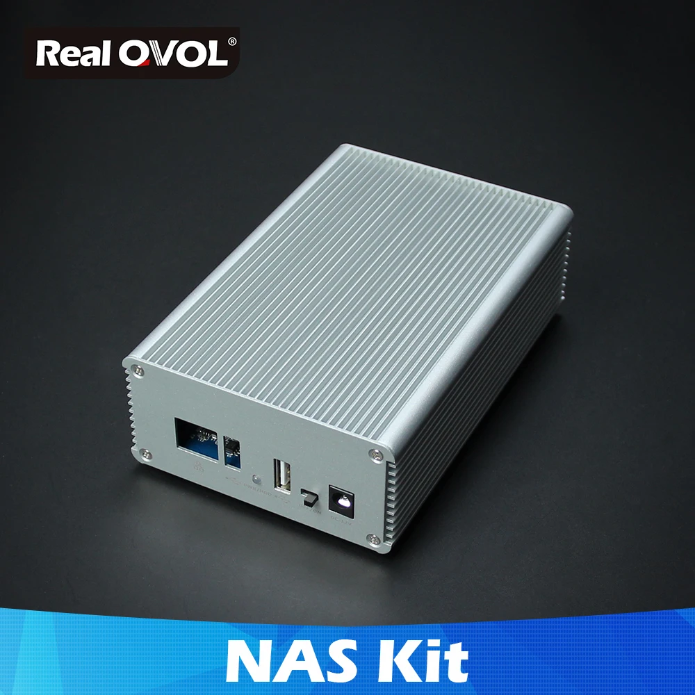 RealQvol Friendlyarm комплект NAS в виде ракушки для NanoPi NEO/NEO2/PLUS2 Алюминий чехол OpenMediaVault Ready NanoPi NEO/NEO2 Применение