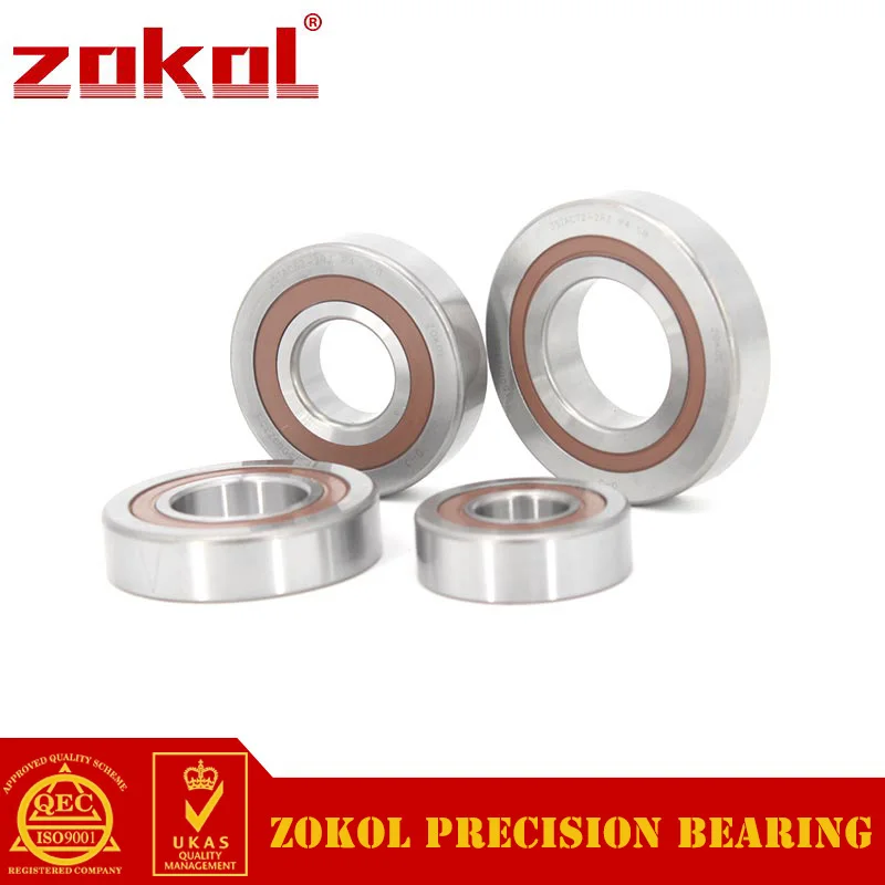 

ZOKOL bearing 40TAC72 2RZ P4 Universal matching 40TAC72BSUC10PN7B Ball Screw Support Ball Bearing 40*72*15mm