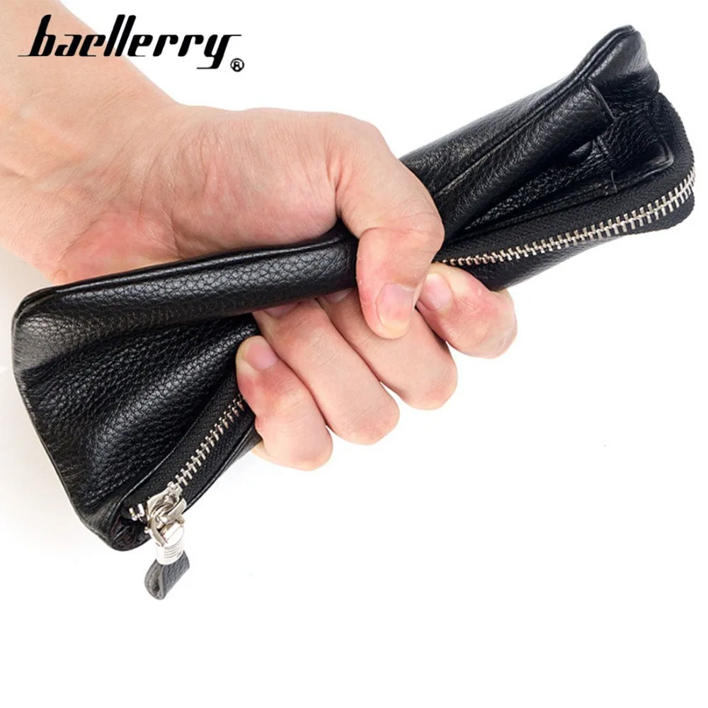 

2018 Baellerry PU Leather Men Wallets Top Quality Fshion Men Leather Wallet Card Holder Soft Skin Brand Luxury Purse For Men