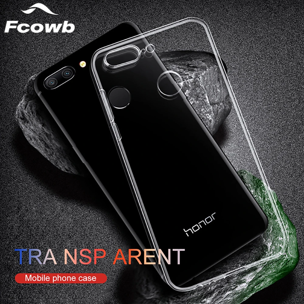 لينة حافظة لهاتف huawei الشرف 9 لايت حالة TPU السيليكون شفافة مزودة واضح الوفير الغطاء الخلفي حافظة لهاتف huawei الشرف 8 لايت حالة