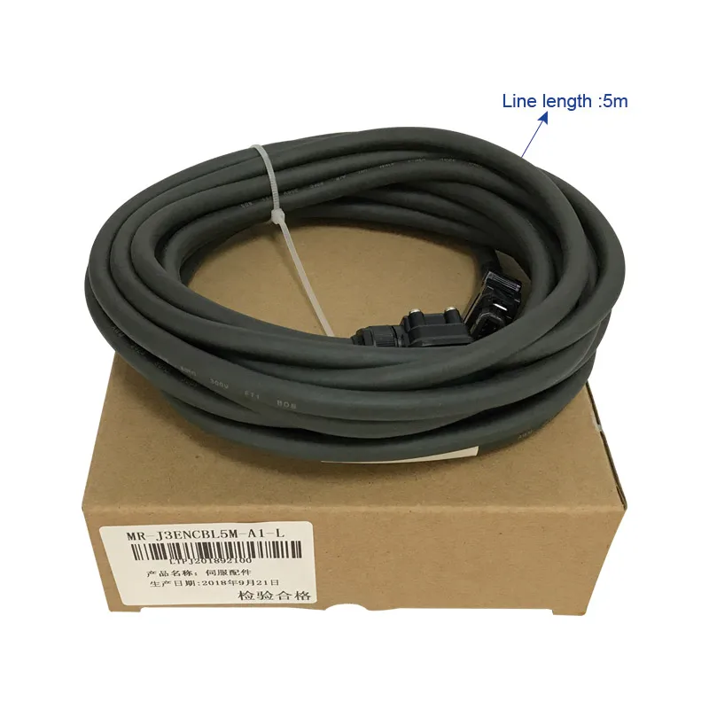 

5 Meters Mitsubishi servo motor Pure Copper Encoder Wire MR-J3ENCBL5M-A1-L