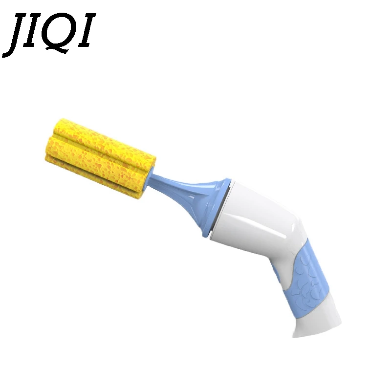 

JIQI Rechargeable Hand-held Electric Dishwasher Mini Bowl Cleaning Brush Kitchen Milk Bottle Dishwashing Cup Cleaner Dish Washer
