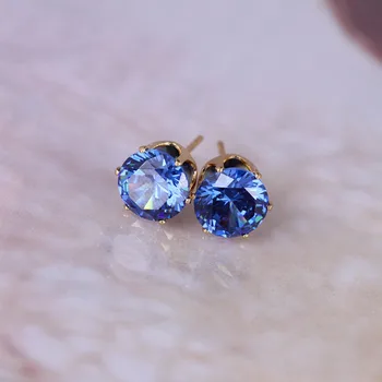 2016 brand jewelry luxury austrian crystal earrings for women godl for women stud earrings for girls gift