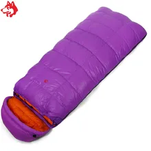 1.7kg duck down sleeping bag -25 degree waterproof outdoor mountain hiking Arctic extreme cold duck down camping sleeping bag