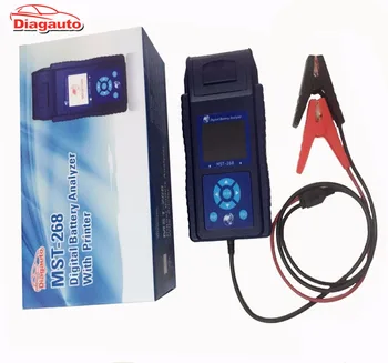 

Free Shipping New Model Digital Battery Analyzer with Printer MST-268 Multi Language Support All Digital Battery Analyzer