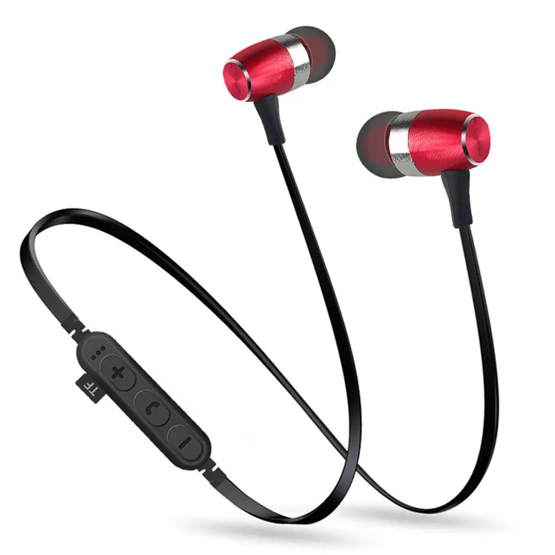 MPLSBO T16 Bluetooth Earphone With MIC Sweatproof Gym Sport HIFI Wireless Earphones MP3 player Bass Headphones For Xiaomi Iphone
