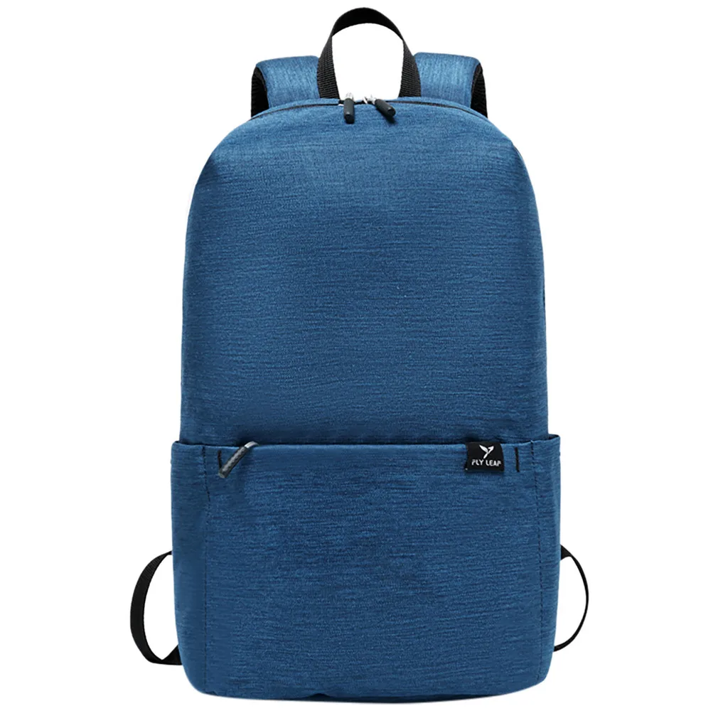 Студенческий Повседневный Рюкзак однотонный дышащий рюкзак для путешествий в студенческом стиле рюкзак для отдыха #6