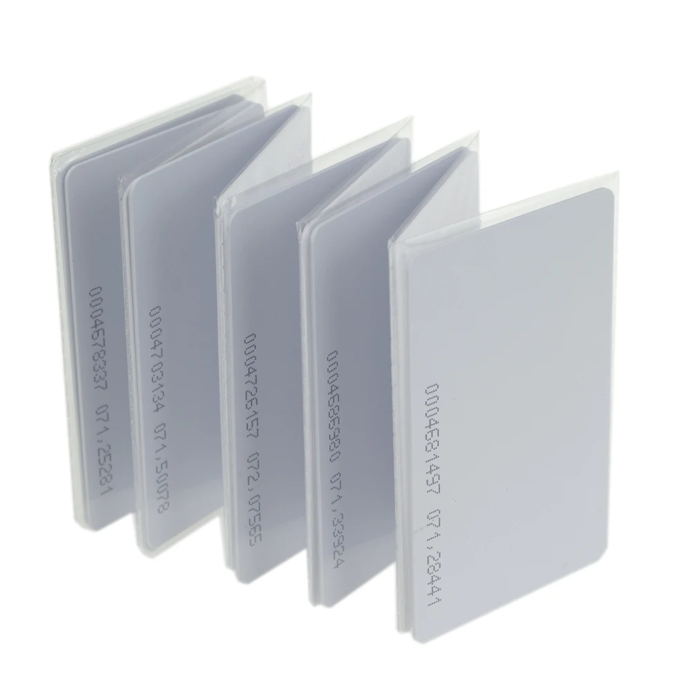 

Free shipping 100pcs/ RFID Smart Card Of ID Keyfobs,125 KHz TK4100 ID Card, Access Control System Time Attendance(NOT COPY)