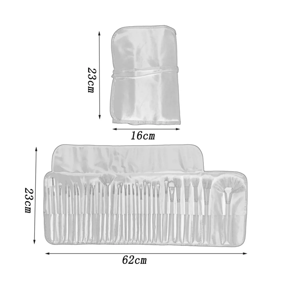 32 шт. кисти набор в комплекте макияж кисти с Чехол, Длительное Действие, для профессионального использования и для повседневного ношения личного пользования мягкая кожа Топ