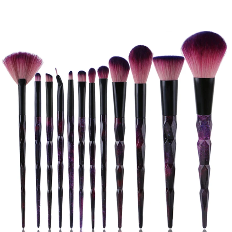 

12Pcs/Set Professional Foundation Powder Eyeshadow Blush Eyeshadow Eyeliner Lip Beauty Lipstick Cosmetic Make-up Brush Tools 30
