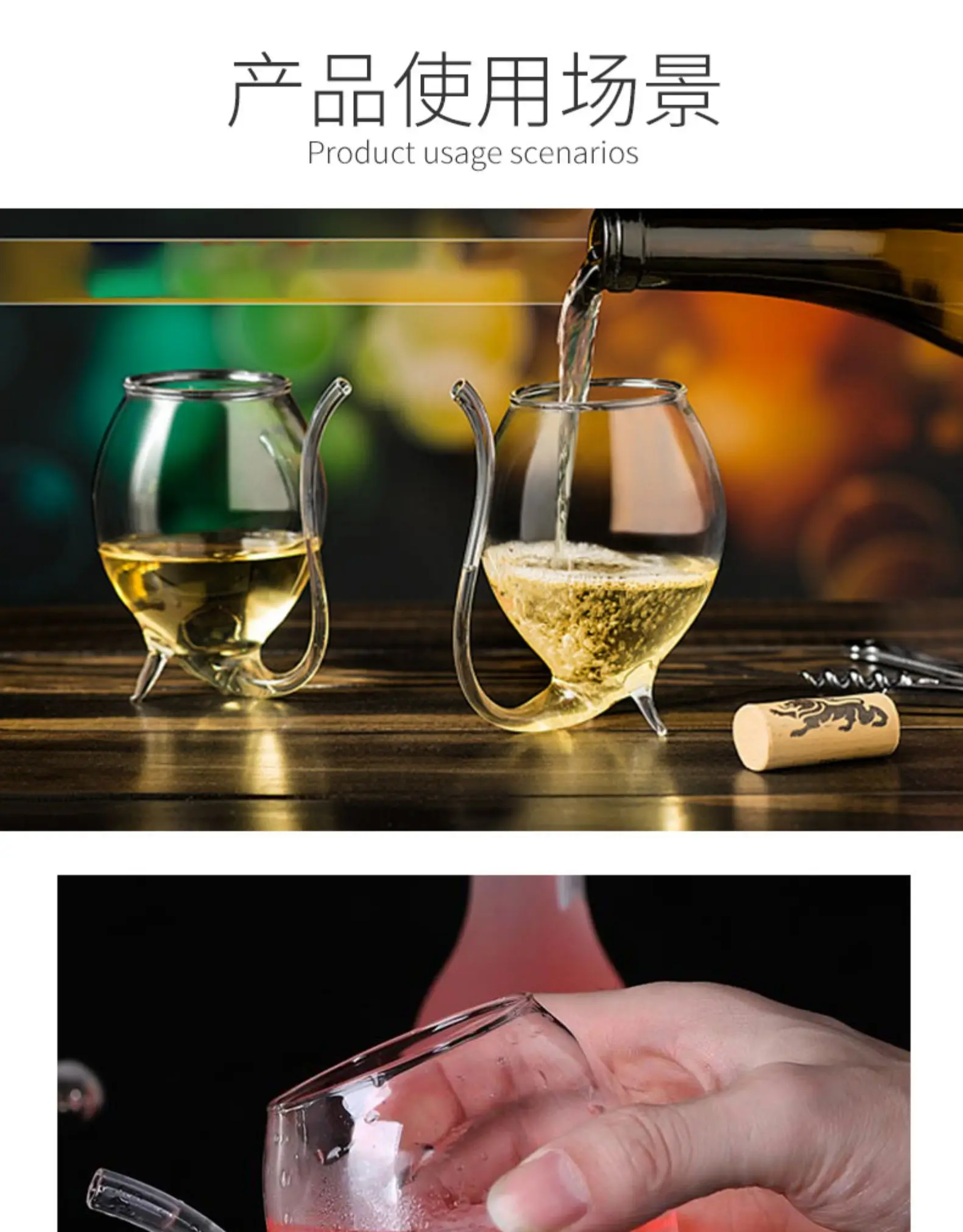 Nordic creative sippy бокал для красного вина стекло сок, напиток пивная кружка ручной работы Термостойкое стекло бар личность вино стекло