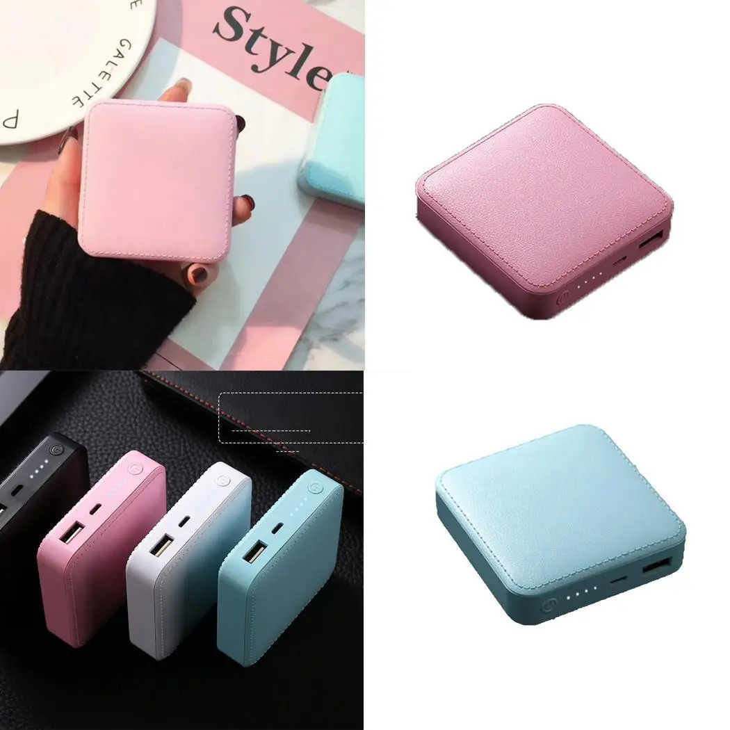 15000 Mah Fashion Mini Power Bank Double Usb External Battery Portable Phone Charger Powerbank For Xiaomi Iphone X Samsung