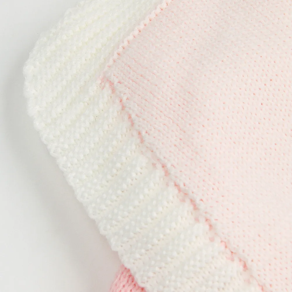 LONSANT спальный мешок для новорожденных; милое детское однотонное вязаное одеяло с защитой от падения; спальный мешок для малышей