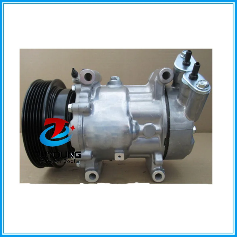 

air pump car ac Compressor SD6V12 for Nissan Micra Renault Clio Kangoo Megane 8200600122 8200953359 8200365787 2763000Q1M