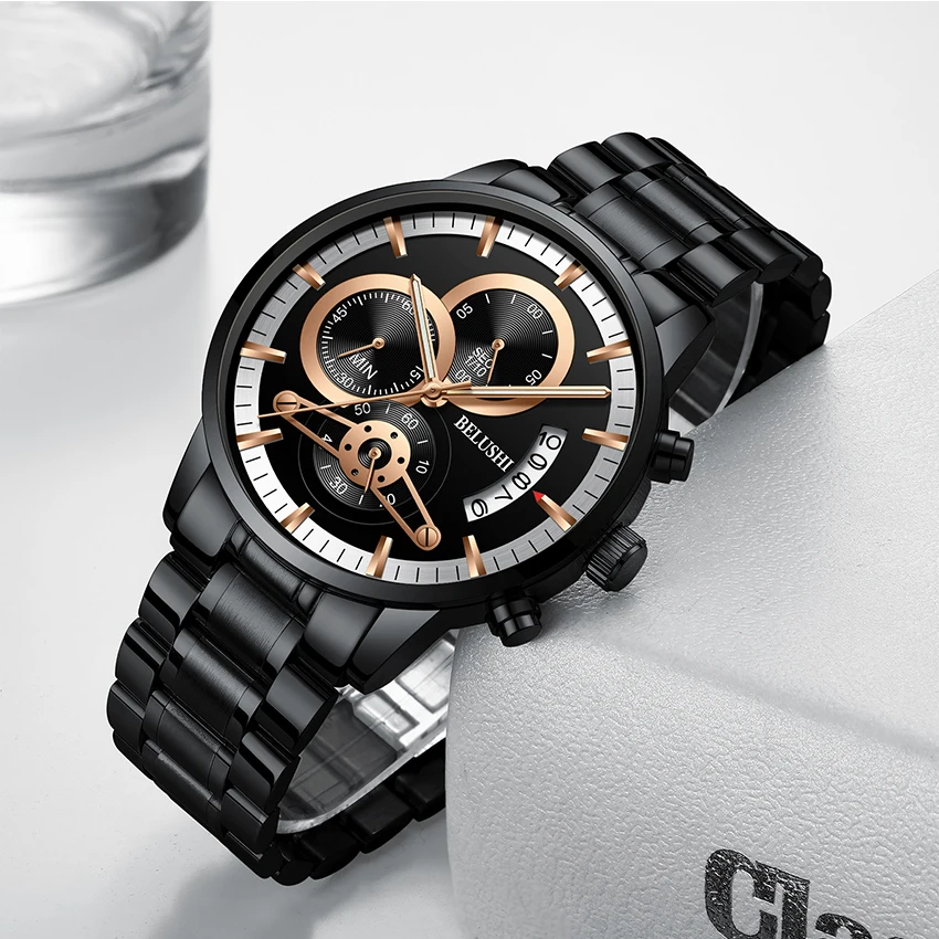 Relojes 2018 Watch Men Fashion Sport Quartz Clock Mens Watches Top Brand Luxury Business Waterproof Watch Relogio Masculino