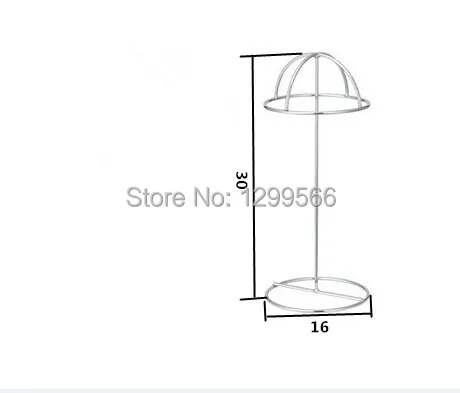 Лучшие продажи модные круглые стойки для шляп матовая металлическая крышка/парик/демонстрационная стойка для шляп держатель стойка J-08