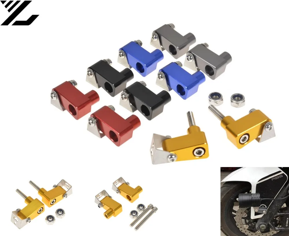 

For KYMCO Xciting250 300 400 AK550 for YAMAHA MT07 09 R1 Motorcycle Universal Lower Fork Mount Spotlight Holder Lights Bracket