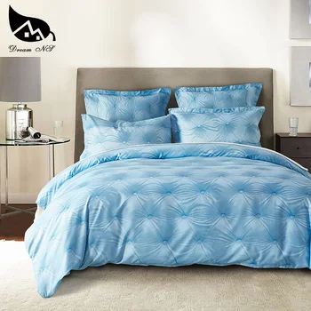 

Dream NS 3PCS Bedding Set Polyester Sky Blue Sanding Sheet Pillow Duvet Cover Tiwn Queen King Home Textiles