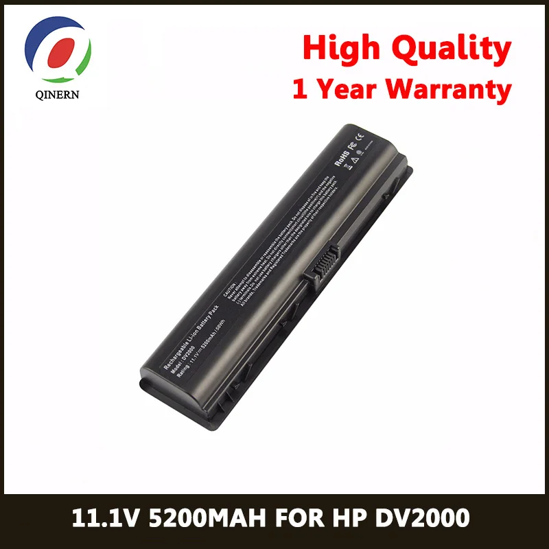 

QINERN 11.1V 5200MAh SA-DV2000 Laptop Battery For HP notebook For COMPAQ 436281-241 For HP 411462-421 Presario A900 C700EM