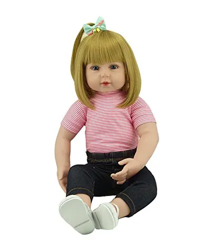 Кукла NPK Reborn 47/60 см мягкие силиконовые куклы виниловые игрушки большие для