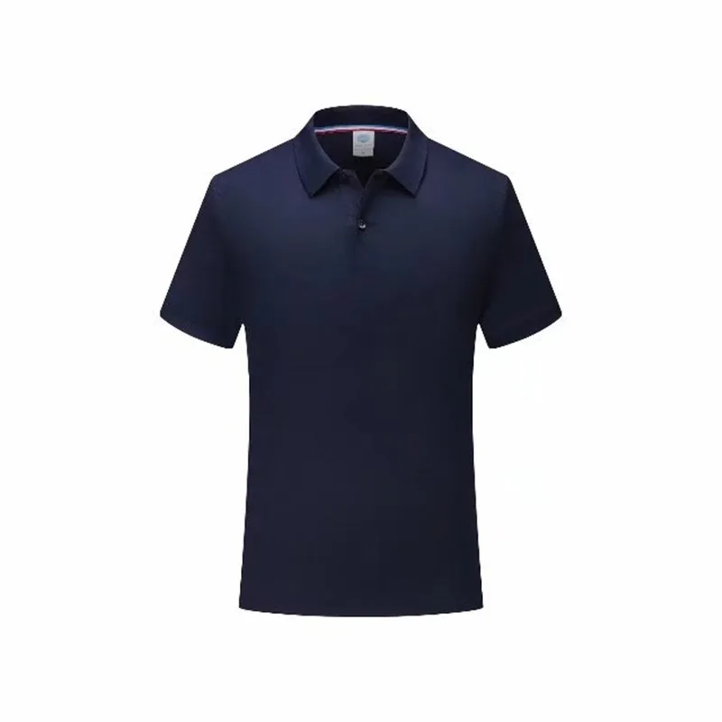 Для тренировок гольф с коротким рукавом спортивные футболки поло быстросохнущая тонкая уличная тренировка, Теннис Спортивная одежда для бадминтона 7901 - Цвет: Royal blue