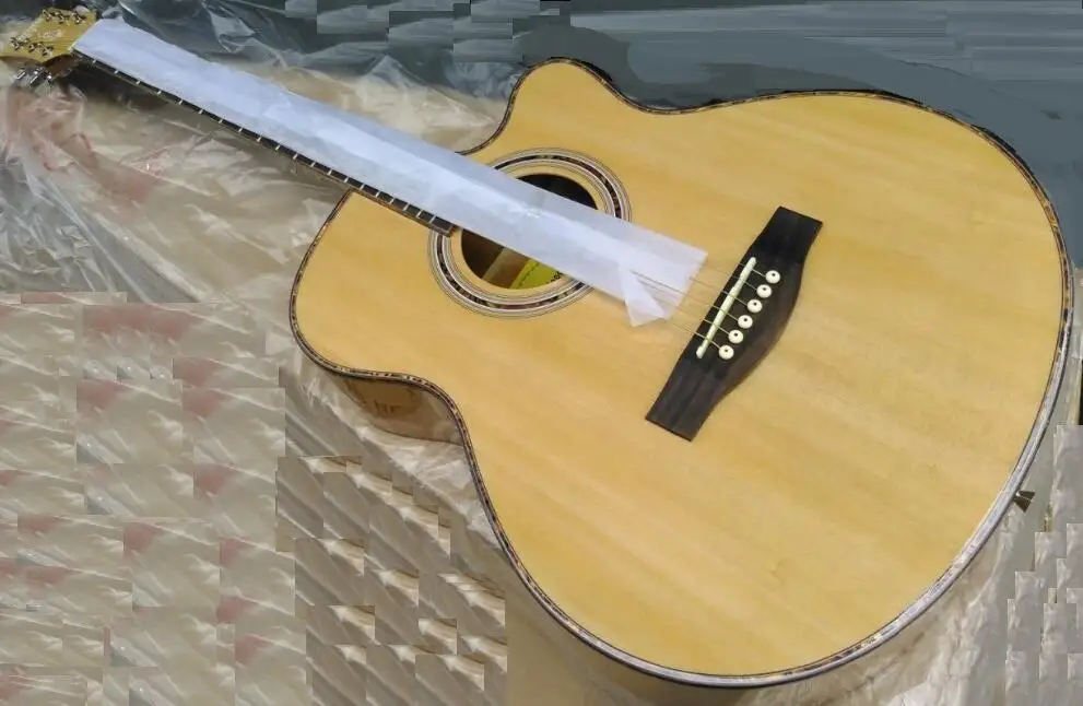 Buy good design cheap acoustic guitar full celluloid