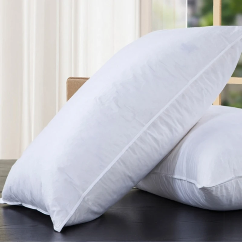 1 Piece white 48*74 cm Pillow Five Star 100 Cotton Hotel Bedding