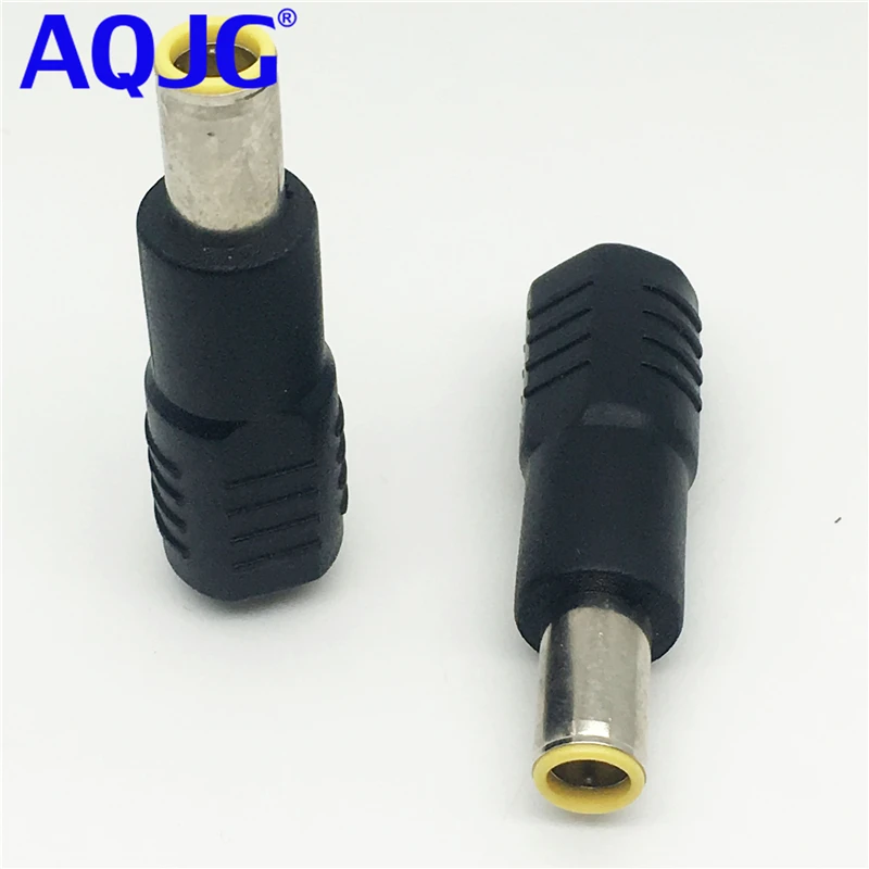DC power Adapter Connector Plug DC conversion head jack female 5.5*2.1 mm plug male 7.9*5.5 mm with Pin for IBM Lenovo Laptops