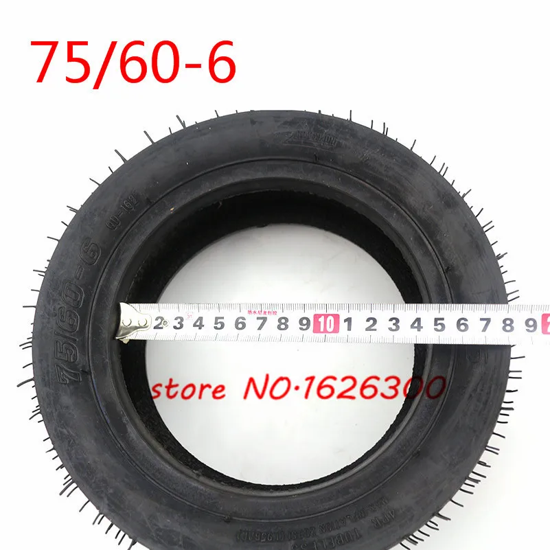 

High quality 75/60-6 Electric Gas Scooter tires tubeless vacuum tyres vacuum tyres for assembly motor hub