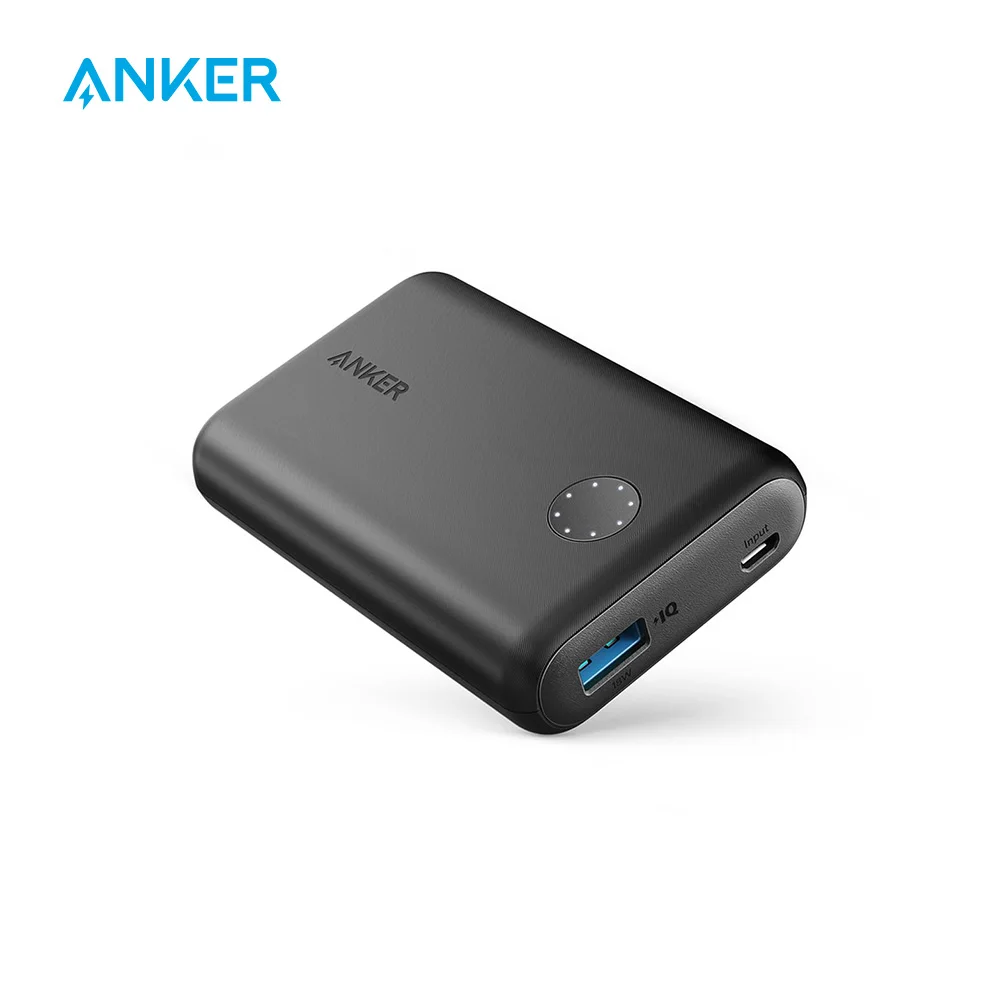 

Anker Powercore II 10000,Ultra-Compact 10000mAh Portable ChargerUpgraded PowerIQ2.0(up to 18W Output) Fast Charge for iPhone etc
