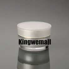 300 шт./лот Высококачественная емкость 50 г 50 мл пластиковая Акриловая косметическая банка для крема FC03