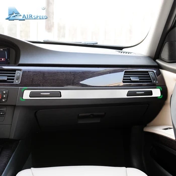 

Airspeed Aluminum Center Control Copilot Water Cup Holder Decor Cover Trim for BMW E90 3 Series 2005-2012 Car Styling
