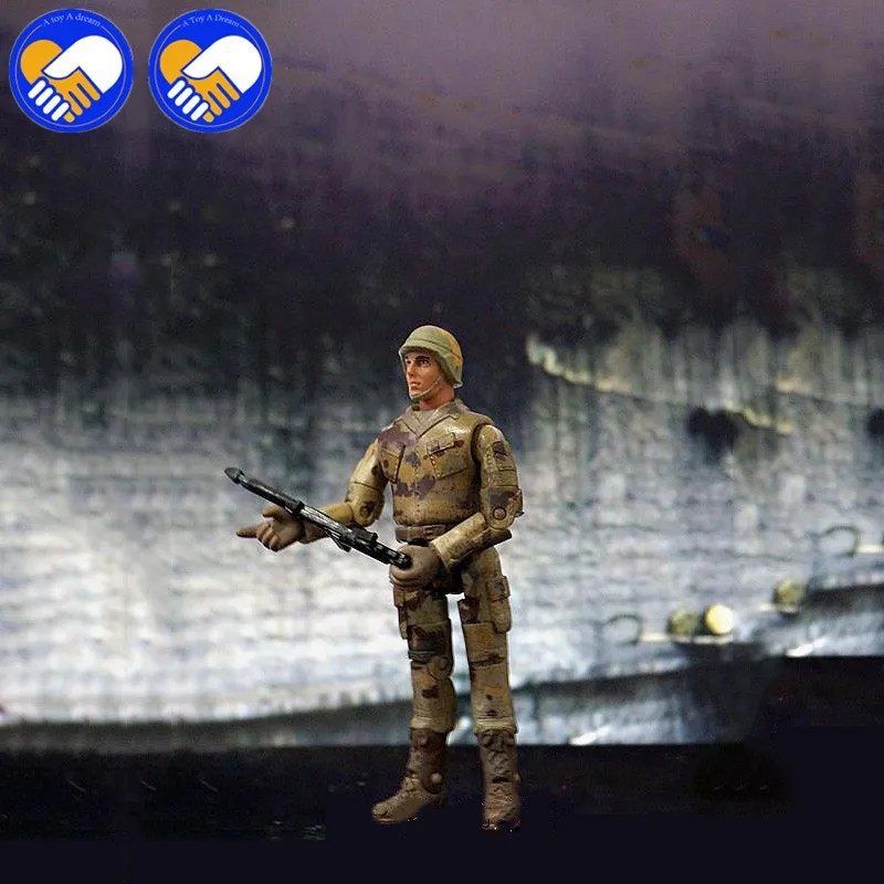 Новинка 10 шт./лот случайный выбор C.O.R.P. Военная фигурка Lanard масштаб 1:18 подвижная