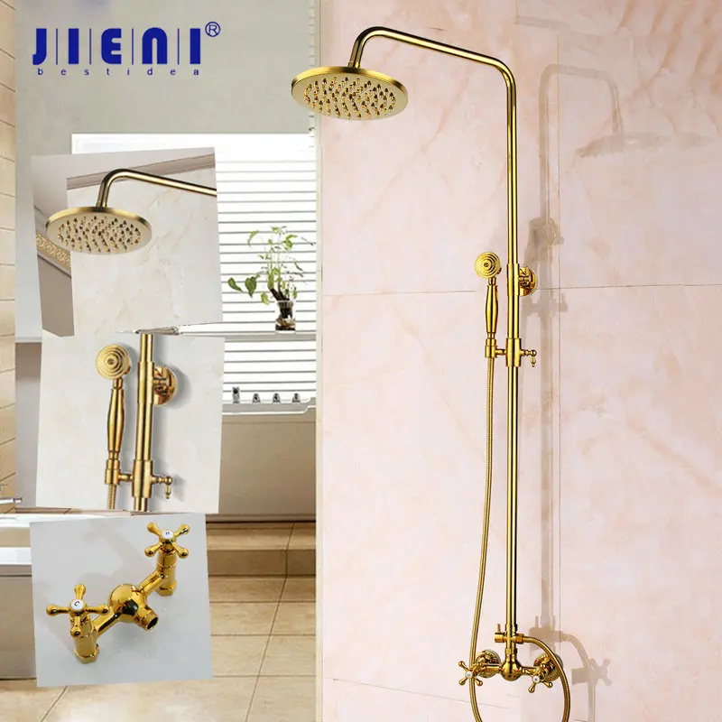Buy Golden plated Style Gold Color Bath Tub Faucet