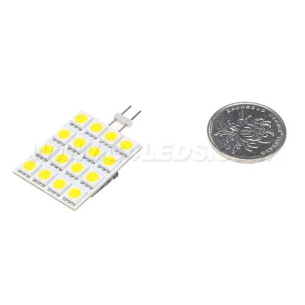 

Dimmable LED 16led 5050 SMD Lamp 320-352LM Spot Boat Marine G4 Base Bi-pin AC/DC10-30V Light 1pcs/lot