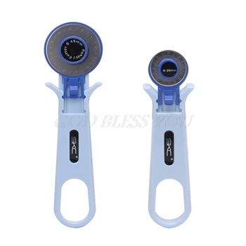 

Rotary Cutter Sewing Quilting Leather Fabric Craft Cutting Tool DIYTailor Knife Handmade DIY Turns Knife 28mm 45mm Drop Shipping
