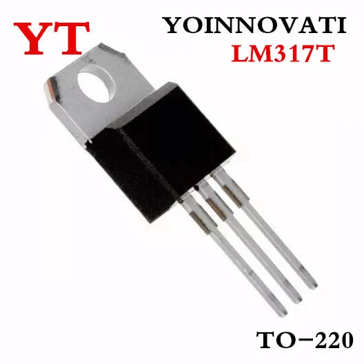 50 шт./лот LM317T LM317 IC REG LDO ADJ 1.5A TO220-3 IC