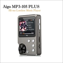 Aigo MP3-105 PLUS Hi-res музыкальный плеер Mp3 Hi fi Flac плеер портативный Mp3 плеер мини плеер без потерь Muisc Mp3 с экраном