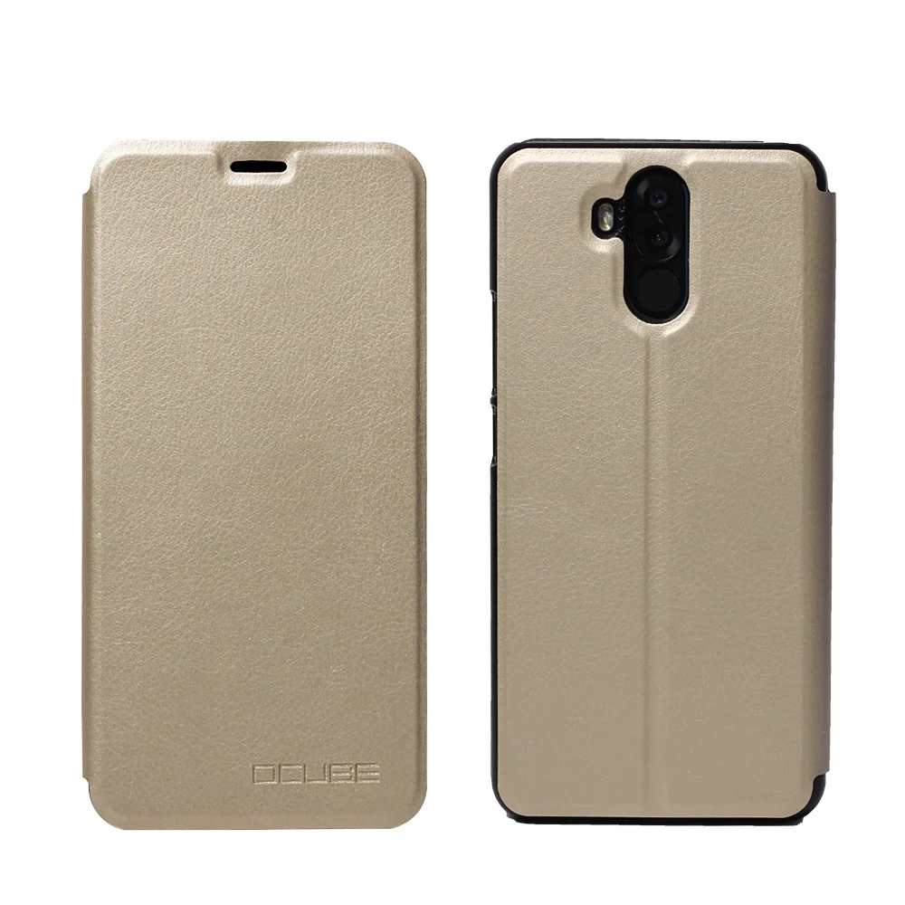 

Luxury For Oukitel K6 Leather Case Protective Stand Flip PU Leather Cover Case For Oukitel K6 Smart Mobile Phone