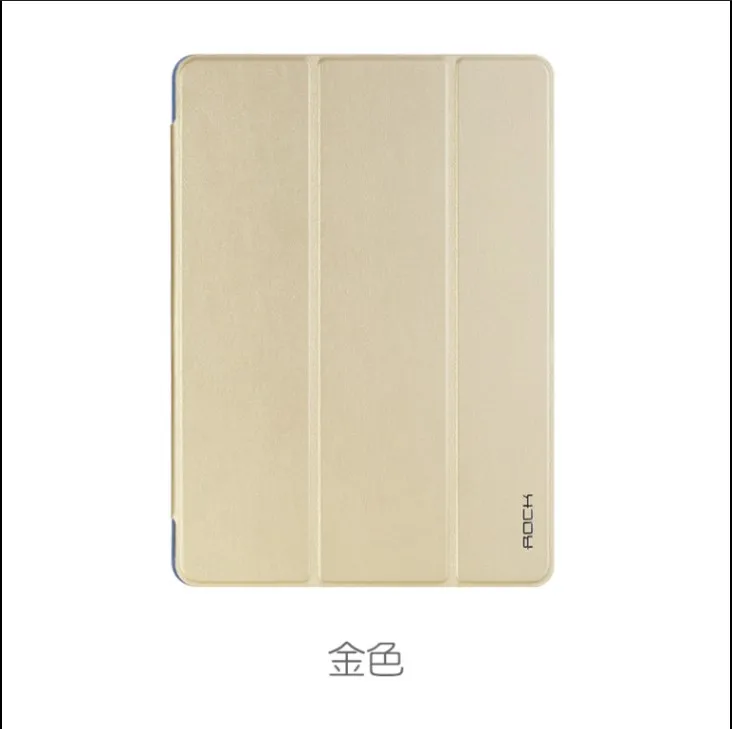 Для Apple iPad Air 2 9.7 дюймов Планшеты pc рок защитный чехол - Цвет: Golden