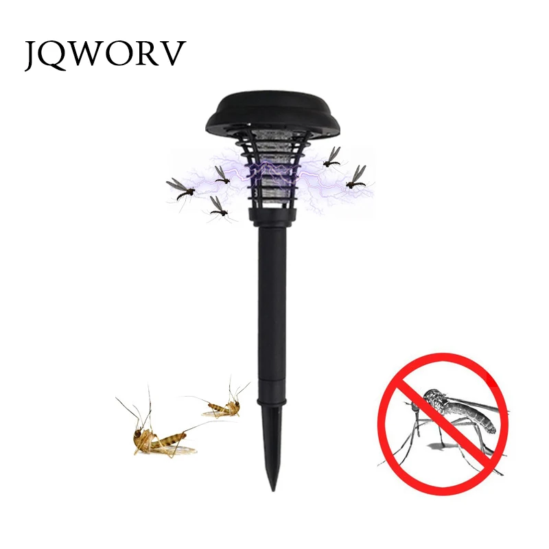 JQWORV Solar mosquito device LED outdoor garden rain lawn lamp mosquito