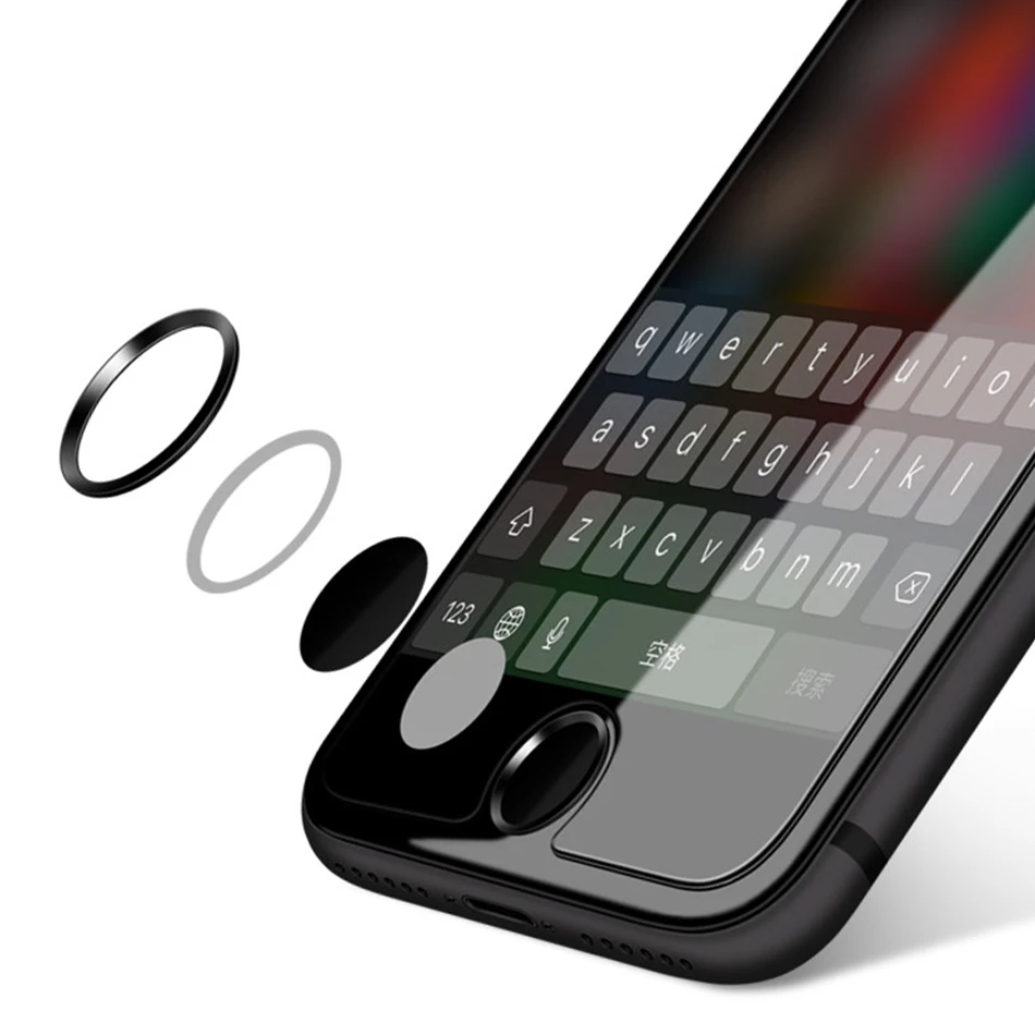 1 шт. наклейка на кнопку Домой для iPhone 8 7 8p 7p 6p 6s plus X разблокировки отпечатком