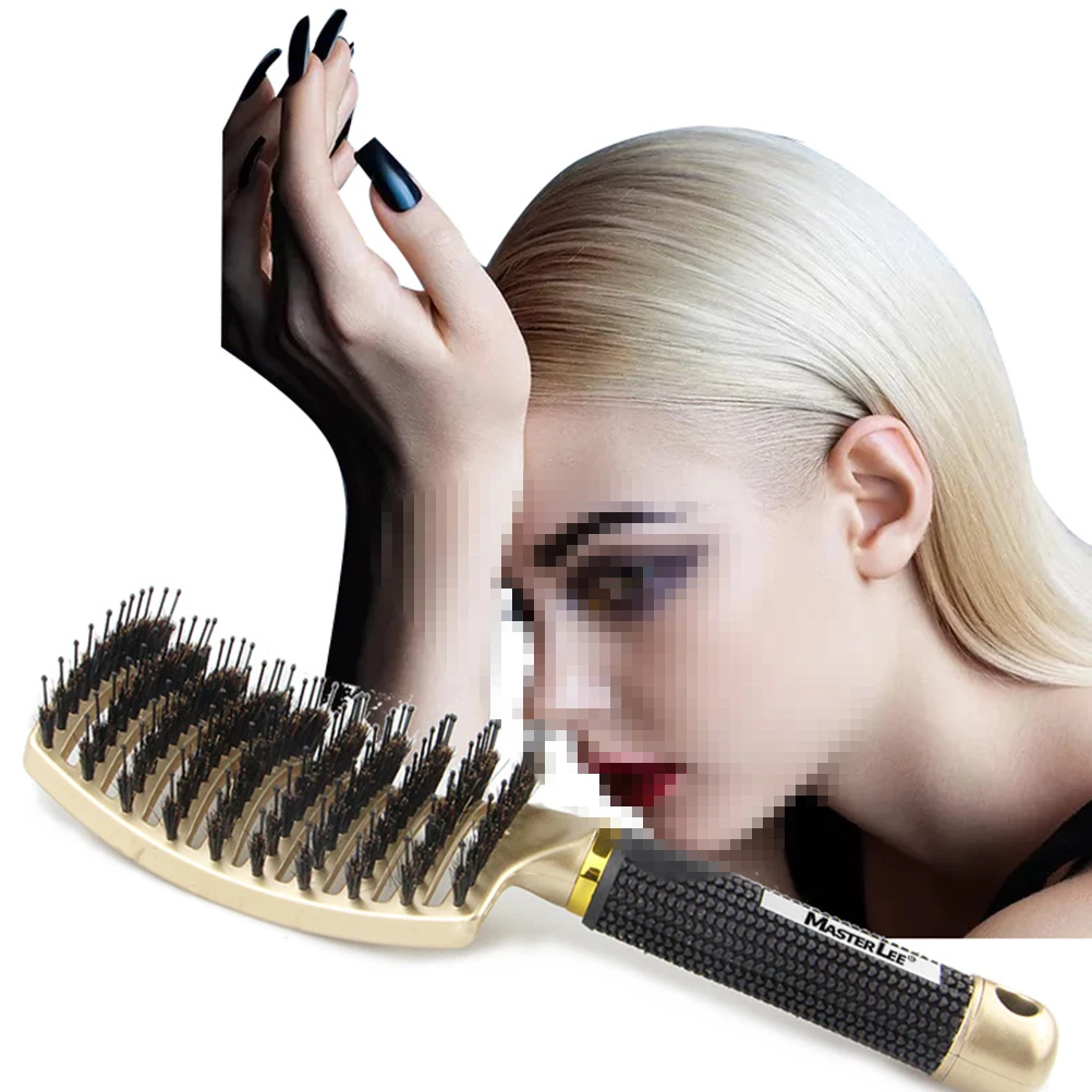 Scalp Comb Sturdy Anti Static Curved Portable Hair Brush Hair Comb