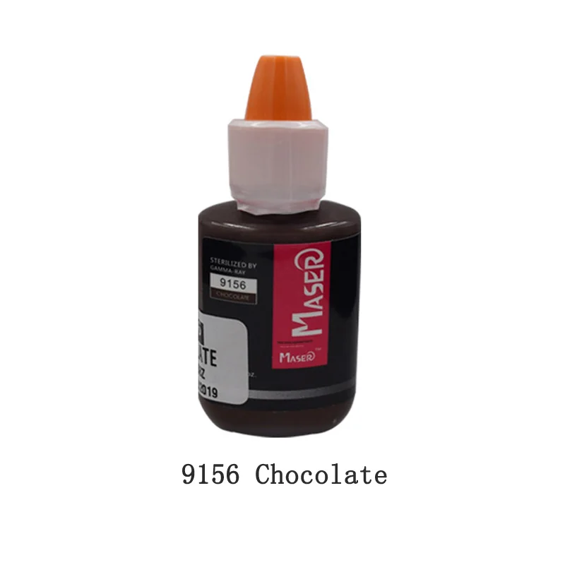 Tattoo Inks 10ml 9156 Chocolate Plant Extract Intensity Organic Non