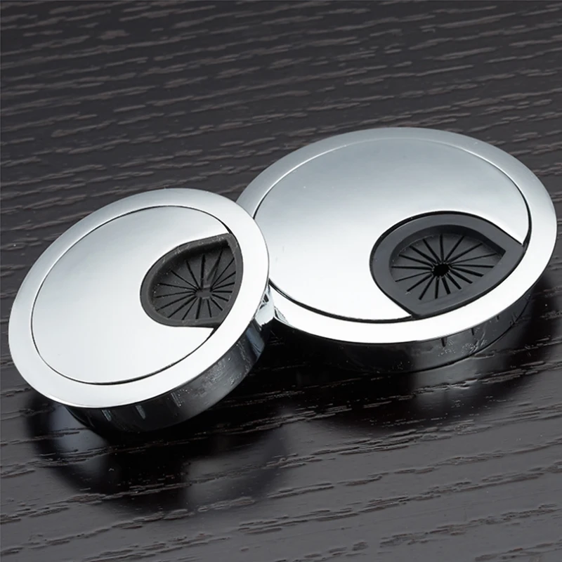 

Desk Wire Hole Cover Base Computer Grommet Table Cable Outlet Port Surface Line Box Furniture Hardware