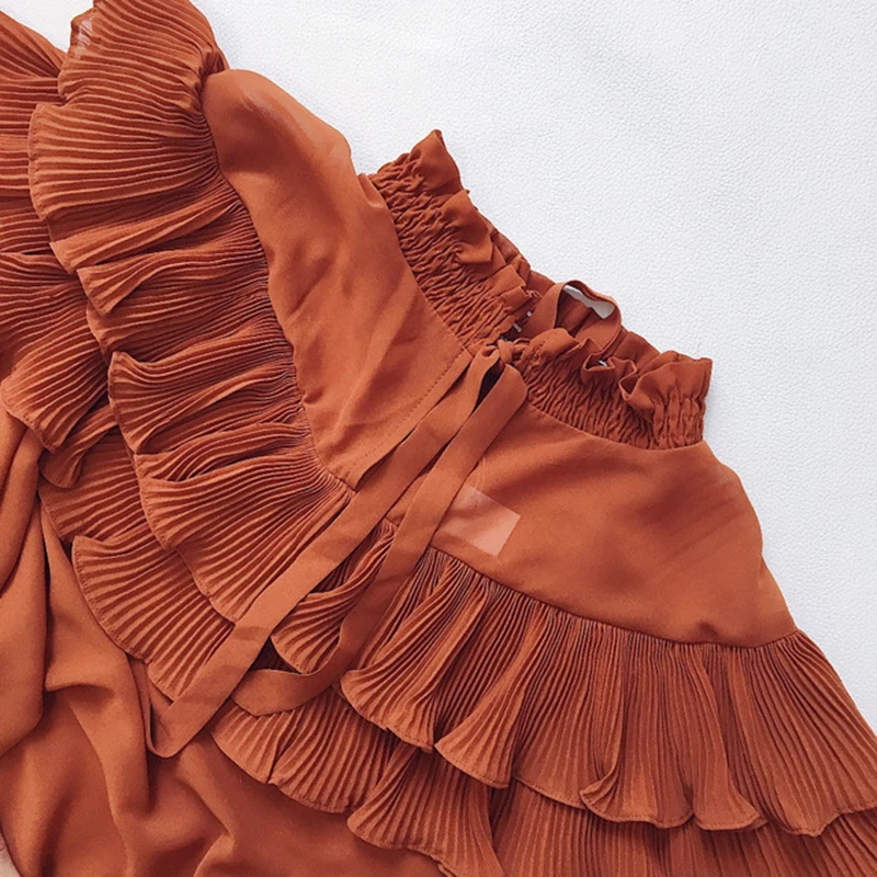 Clocolor       ruffled  falbala 2017      orange   