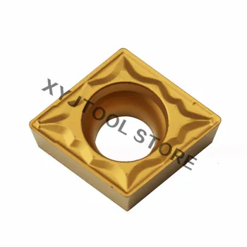 

10PCS Korloy CCMT09T302-HMP NC3020 external turning tools material high quality hard alloy inserts for machining steel