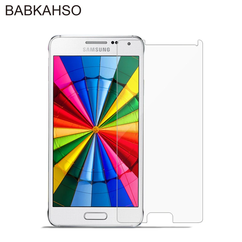 0 26 мм 2.5D Закаленное стекло Защитная пленка для Samsung Galaxy Alpha G850 G8508 G8509|Защитные