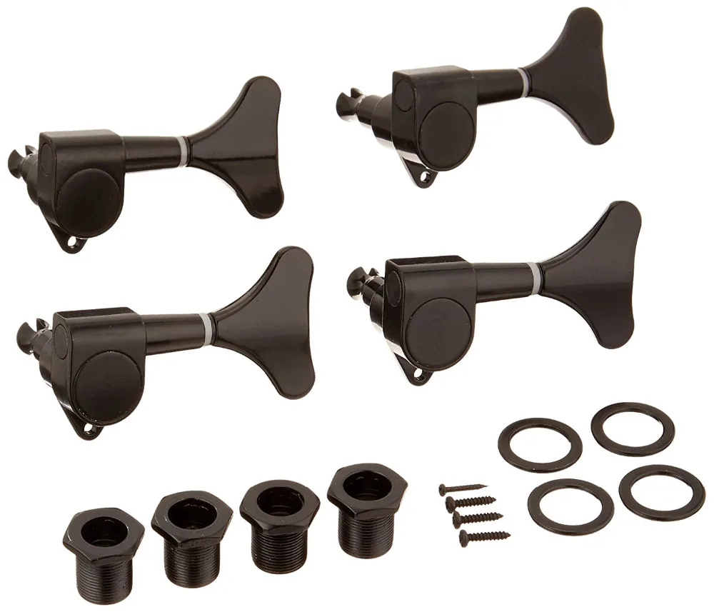 

4r Sealed Bass Tuning Pegs Tuners Machine Heads Black